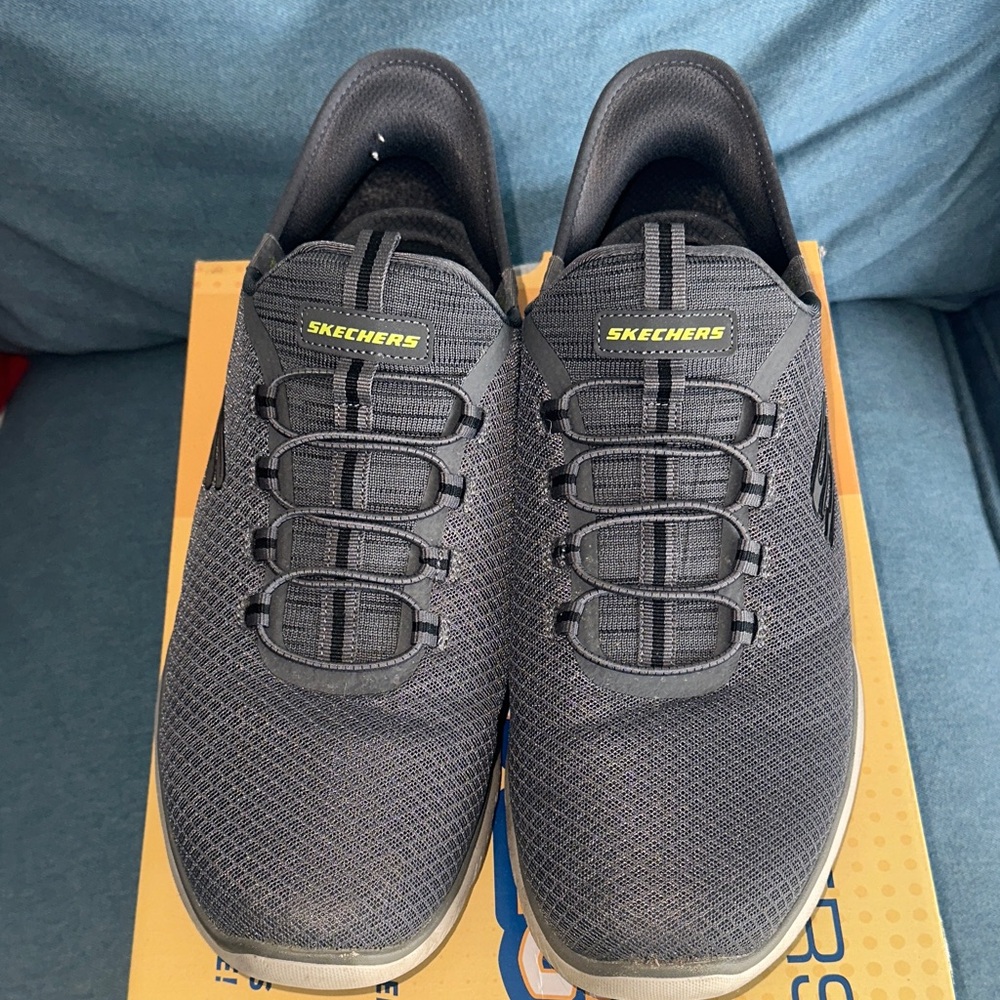 Skechers Gray Athletic Sneakers